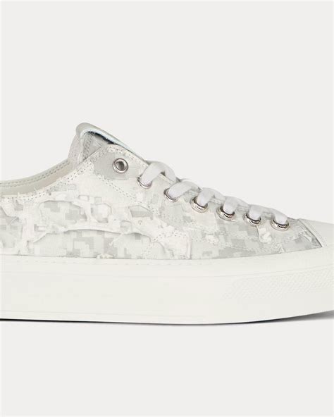 City sneakers in camouflage boro canvas 